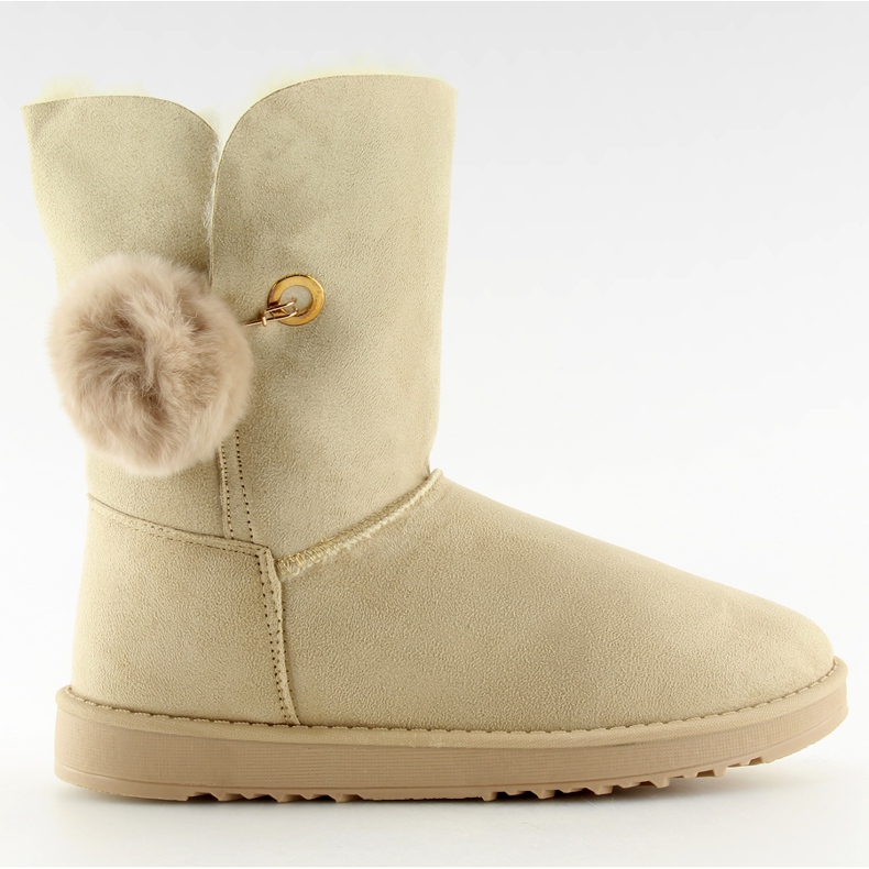 Emusy con pompon beige SP04P beige