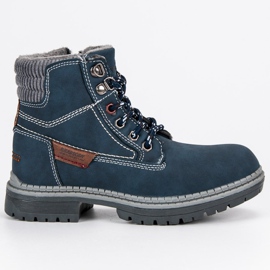 American Club Ragazzi American Trappers blu