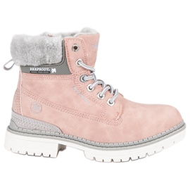 American Club Trapper americani per ragazze rosa