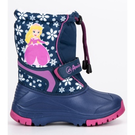 American Club Warm American Wellies blu