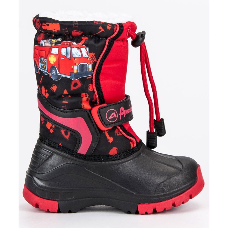 American Club Warm American Wellies nero