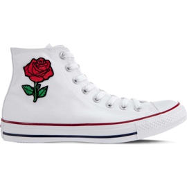 Converse M7650 Vintage Rose bianco