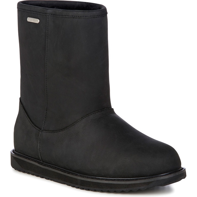 Emu Australia Paterson Classic Leather Lo Black nero