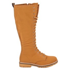 Seastar Stivali stringati da donna marrone