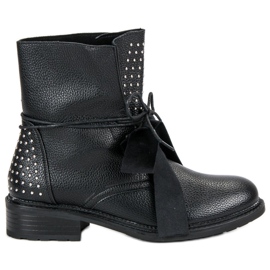Seastar Stivali da lavoro alla moda nero