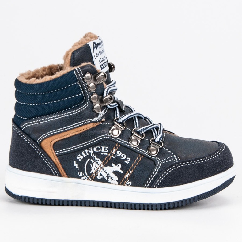 American Club Sneakers sportive sportive coibentate blu