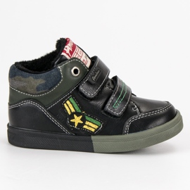 American Club Scarpette americane nero