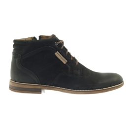 Stivali Riko Stivali Jodhpur scarpe da uomo con cerniera nero