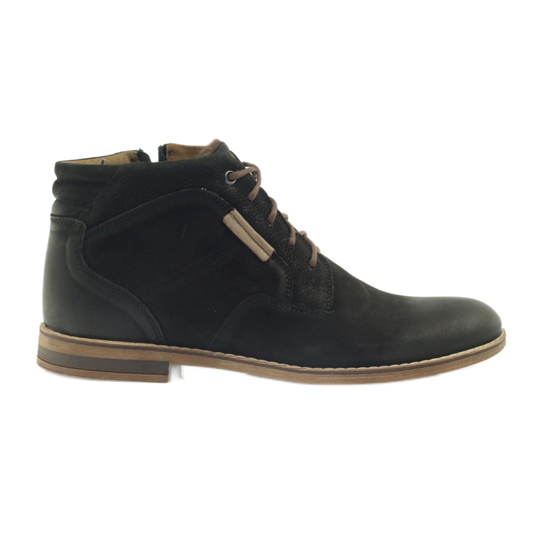 Stivali Riko Stivali Jodhpur scarpe da uomo con cerniera nero