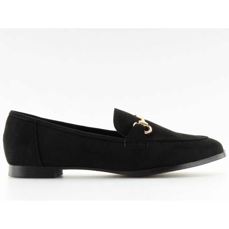 Mocassini da donna neri 369-11 II-GAT nero
