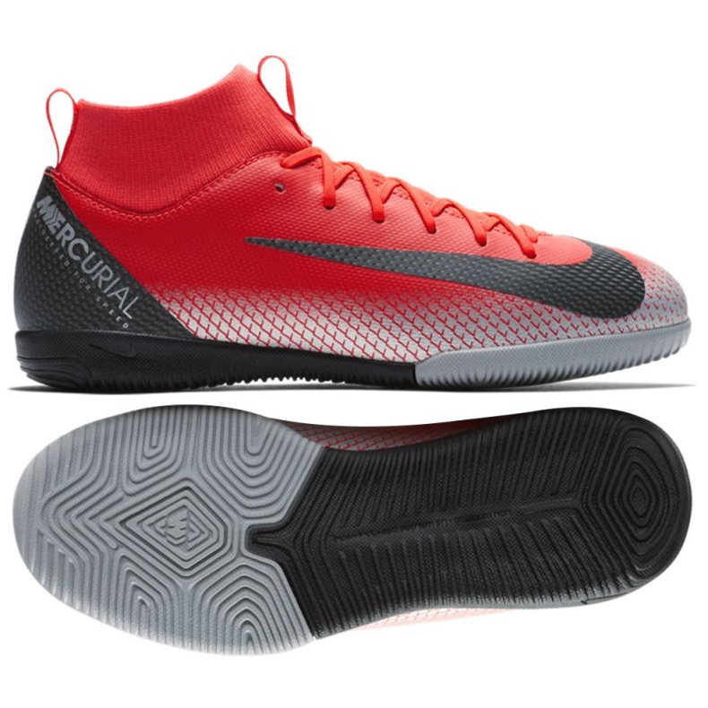Scarpa da interni Nike Mercurial Superfly 6 rosso