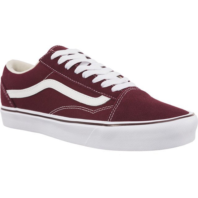 Vans Porta R2K in tela scamosciata Old Skool Lite rosso