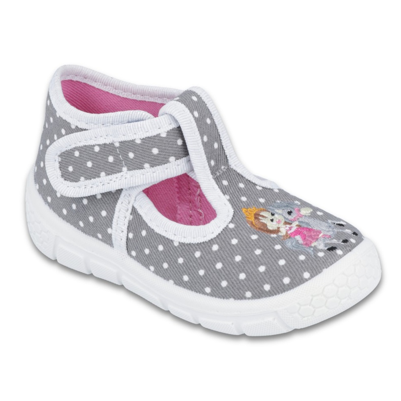 Scarpe per bambini Befado miele pu 531P006 bianca grigio