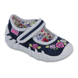 Scarpe per bambini Befado 109P170 grigio blu navy