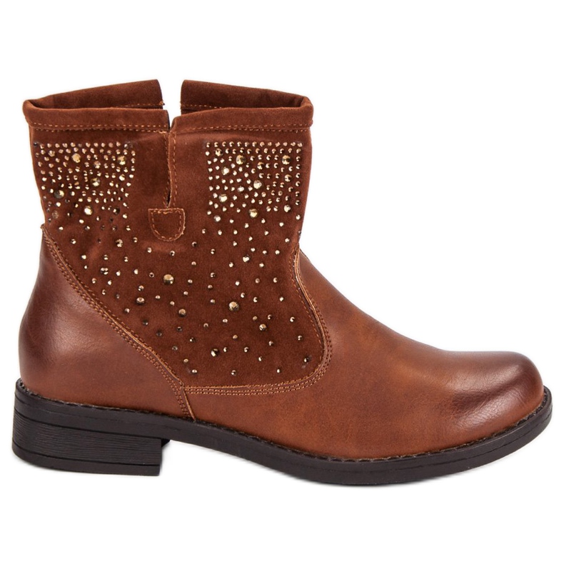 Mannika Stivali marroni slip-on marrone