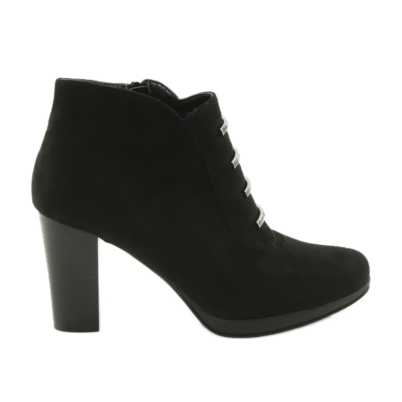 M.Daszyński Daszyński stivali scamosciati sul post nero