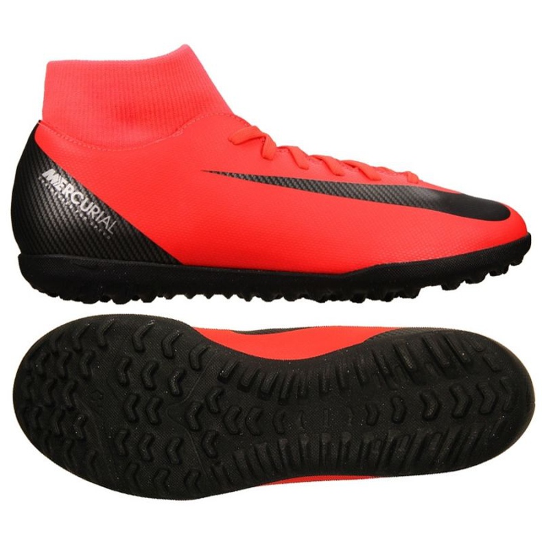 Scarpa da calcio Nike Mercurialx 6 Club rosso