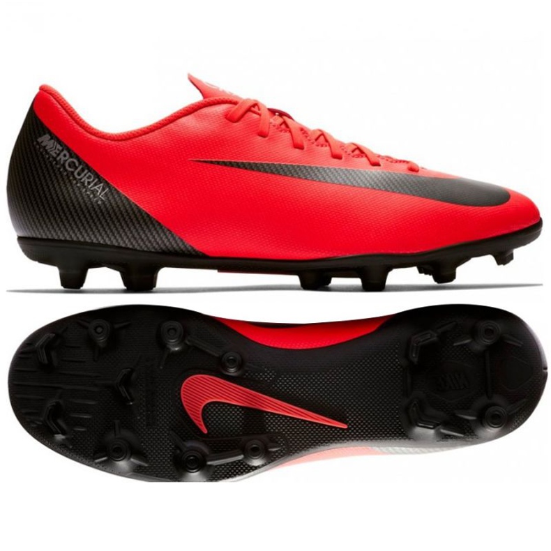 Scarpa da calcio Nike Mercurial Vapor 12 rosso
