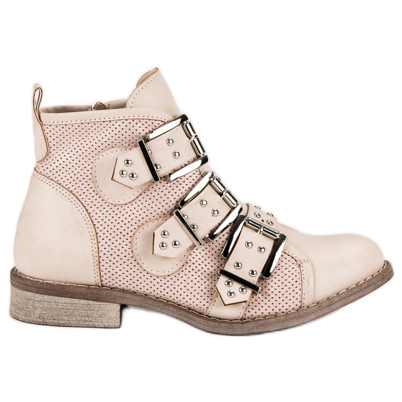 Sweet Shoes Stivali rosa chiaro nero