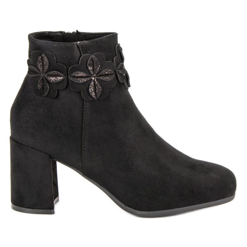 Kylie Stivali neri in pelle scamosciata nero
