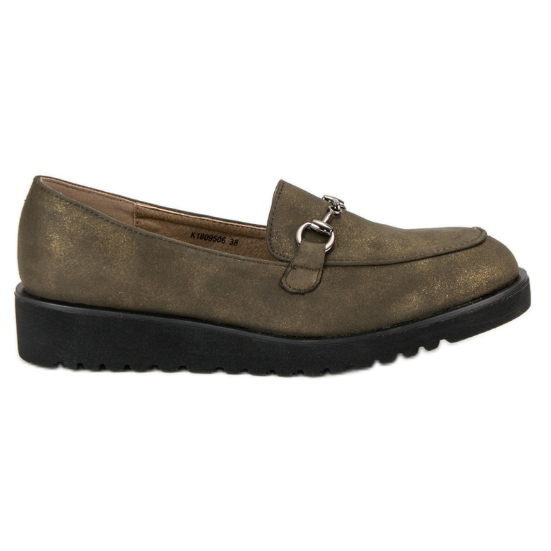 Kylie Mocassini eleganti verde