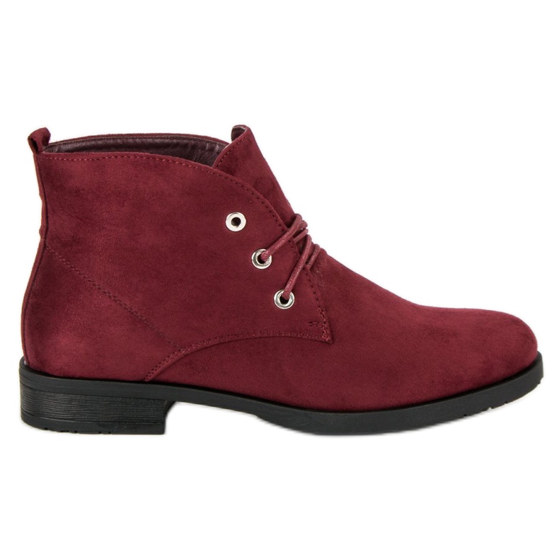 Sweet Shoes Stivaletti bassi allacciati rosso
