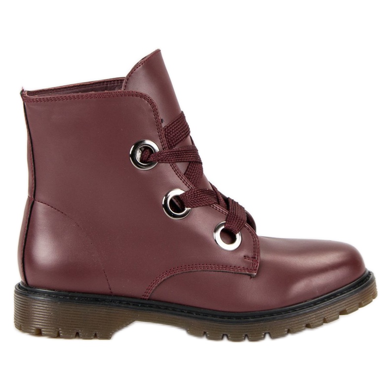 Kayla Lavoratori allacciati rosso