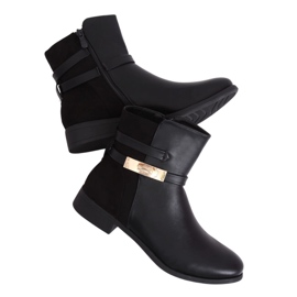 Stivali neri da donna neri VQ6-5 Black nero