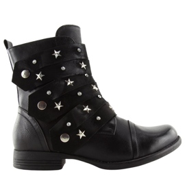 Stivali militari neri C567 Black nero