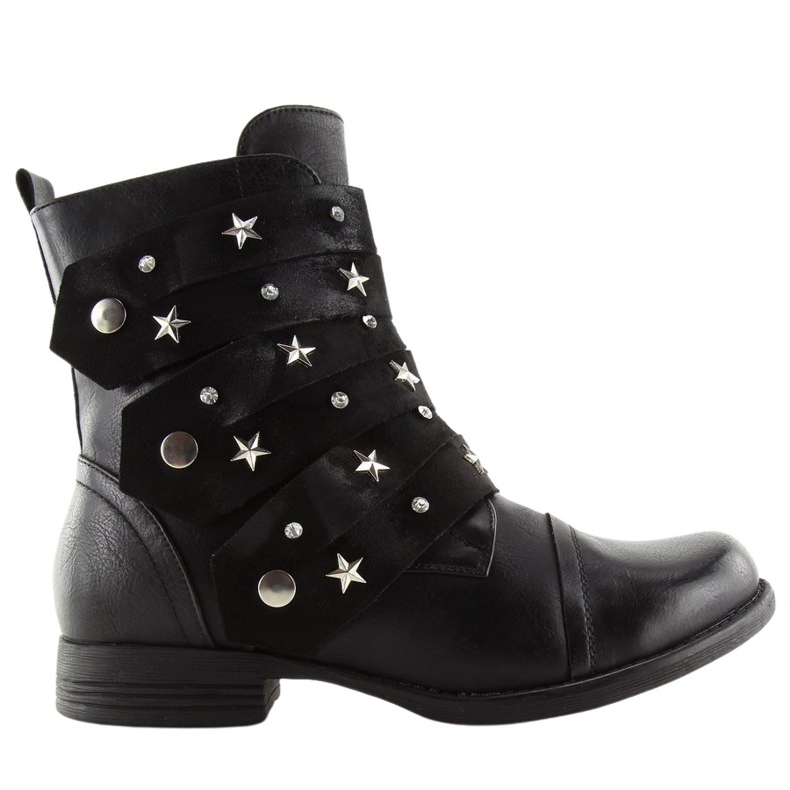 Stivali militari neri C567 Black nero