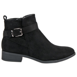 Top Shoes Stivaletti classici con cerniera nero