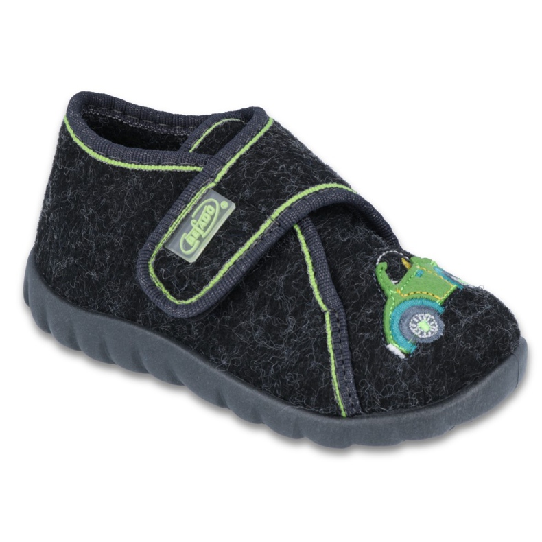 Scarpe per bambini Befado 455P119 nero grigio verde