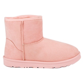 Vices Morse mukluki in camoscio rosa