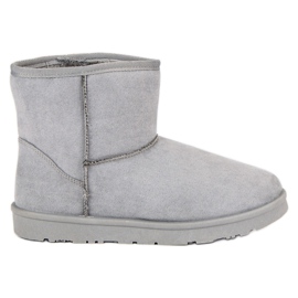 Vices Morse mukluki in camoscio grigio
