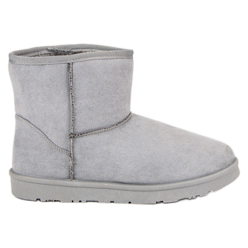 Vices Morse mukluki in camoscio grigio