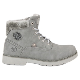 American Club Caldi trapper americani grigio
