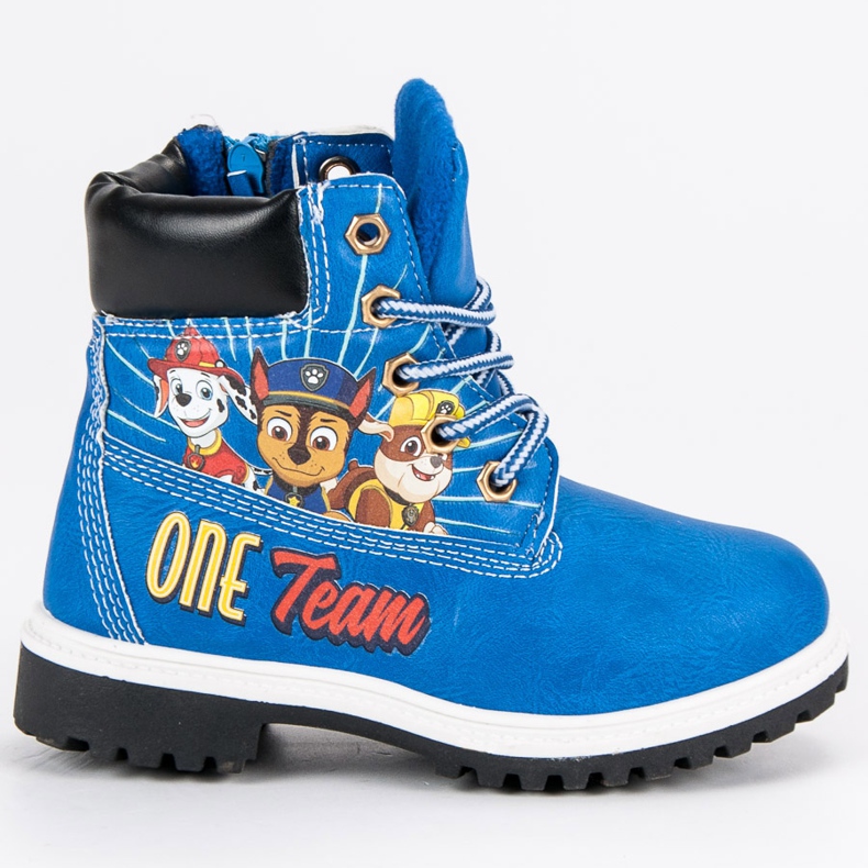 Pattuglia di cani da trapper blu