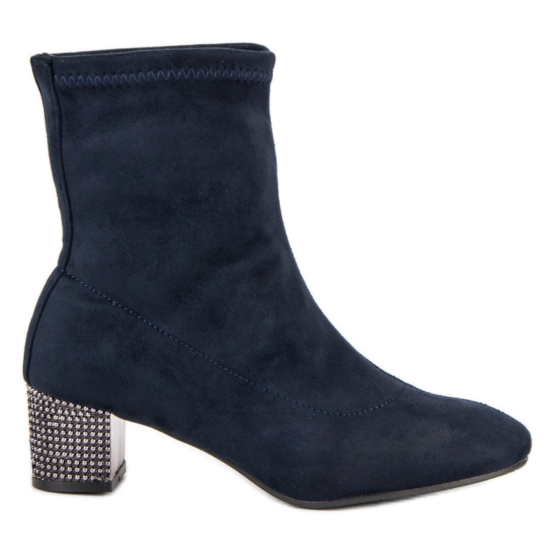 Kylie Stivali blu navy slip-on