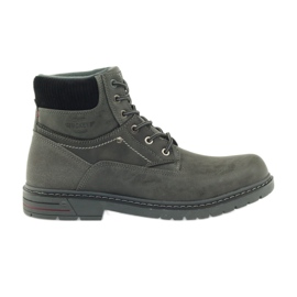 Stivali grigi legati McKey 616 grigio