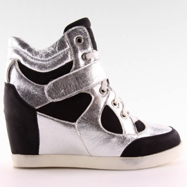 Sneakers nere isolate 2355 NERO / BIANCO grigio