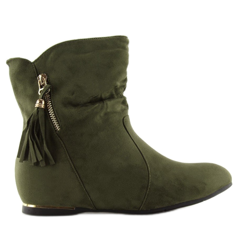 Verde Stivali saszki da donna VQ-362 Verde