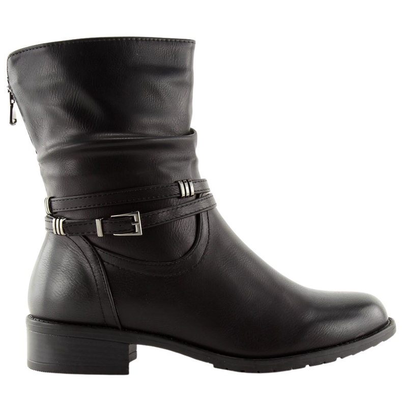 Stivali neri da donna neri 8232-3 Black nero