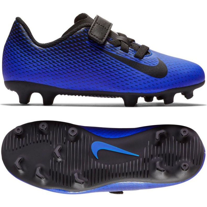 Nike Bravatia Ii V Fg Jr 844434-400 scarpe da calcio blu blu