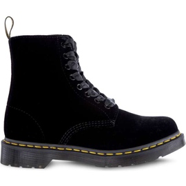 Dr. Martens Velluto nero velluto 1460 Pascal