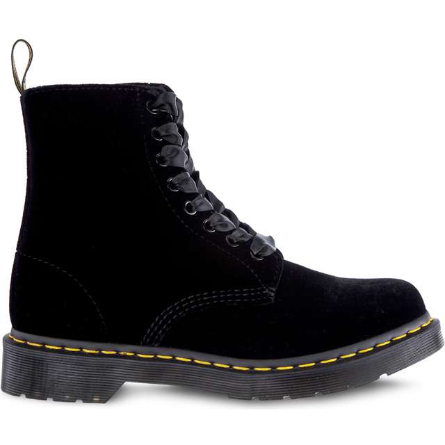 Dr. Martens Velluto nero velluto 1460 Pascal