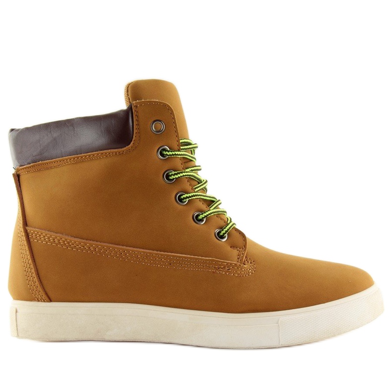 Sneakers marrone in legno BL210 Camel