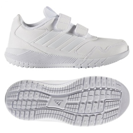 Scarpe Adidas Alta Run Cf Jr BA7902 bianca