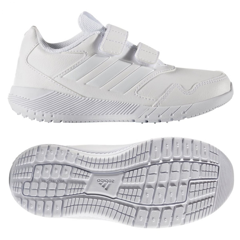 Scarpe Adidas Alta Run Cf Jr BA7902 bianca