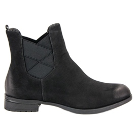 VINCEZA Stivaletti Chelsea nero