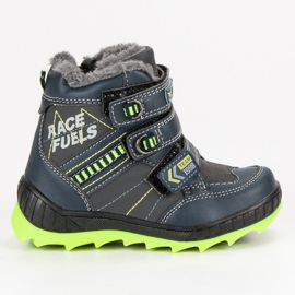 American Club Scarpe americane isolate blu